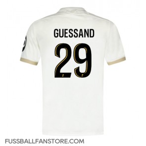 OGC Nice Evann Guessand #29 Replik Auswärtstrikot 2024-25 Kurzarm